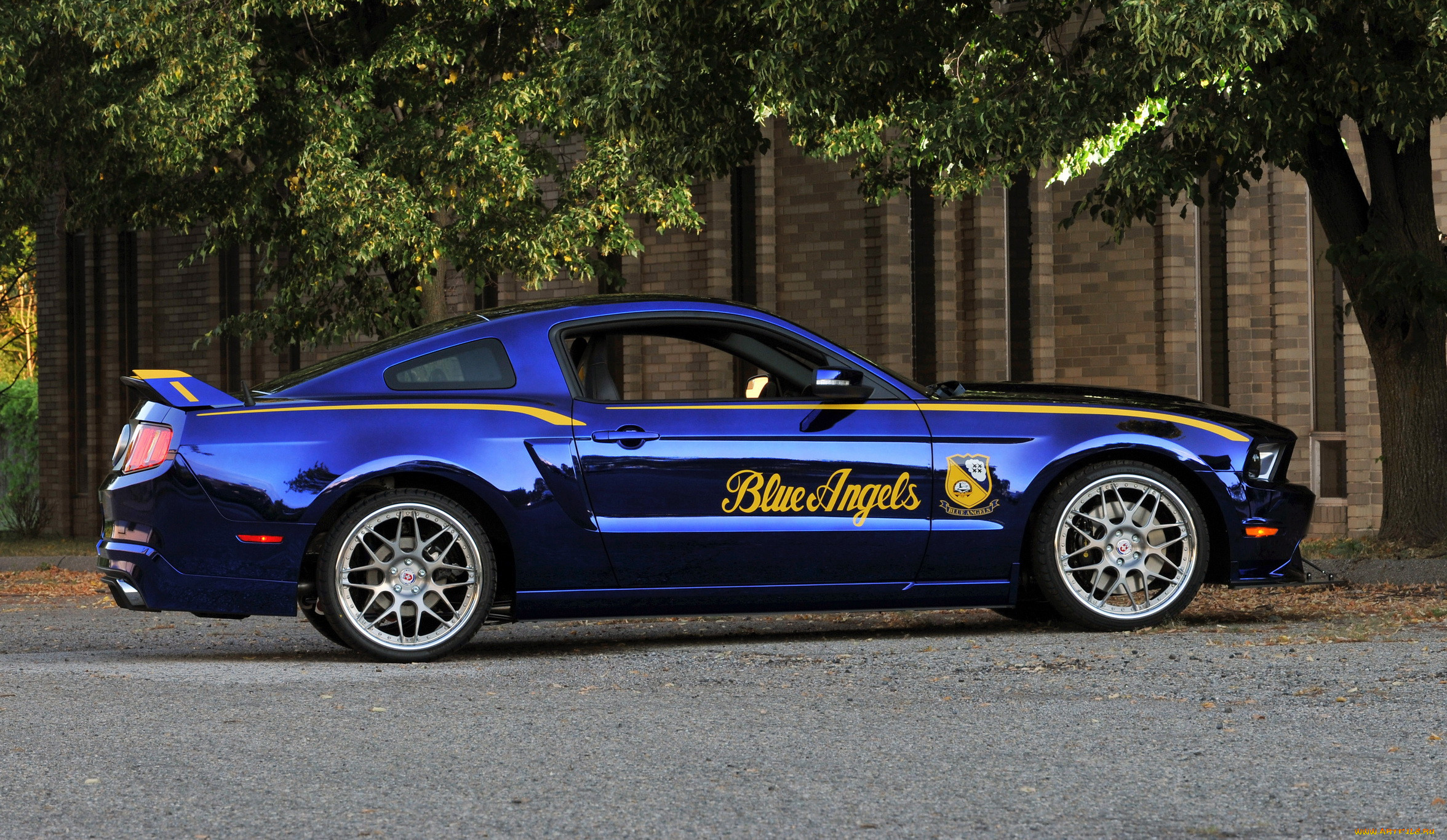 2012, ford, mustang, gt, blue, angels, 